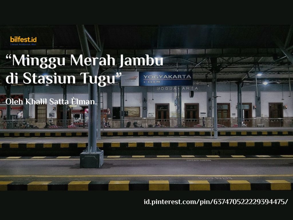 Minggu Merah Jambu di Stasiun Tugu