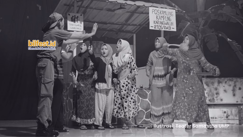 Mengulas dengan Gaya: Pementasan “Dilarang Menyanyi di Kamar Mandi” Oleh Teater Samastha
