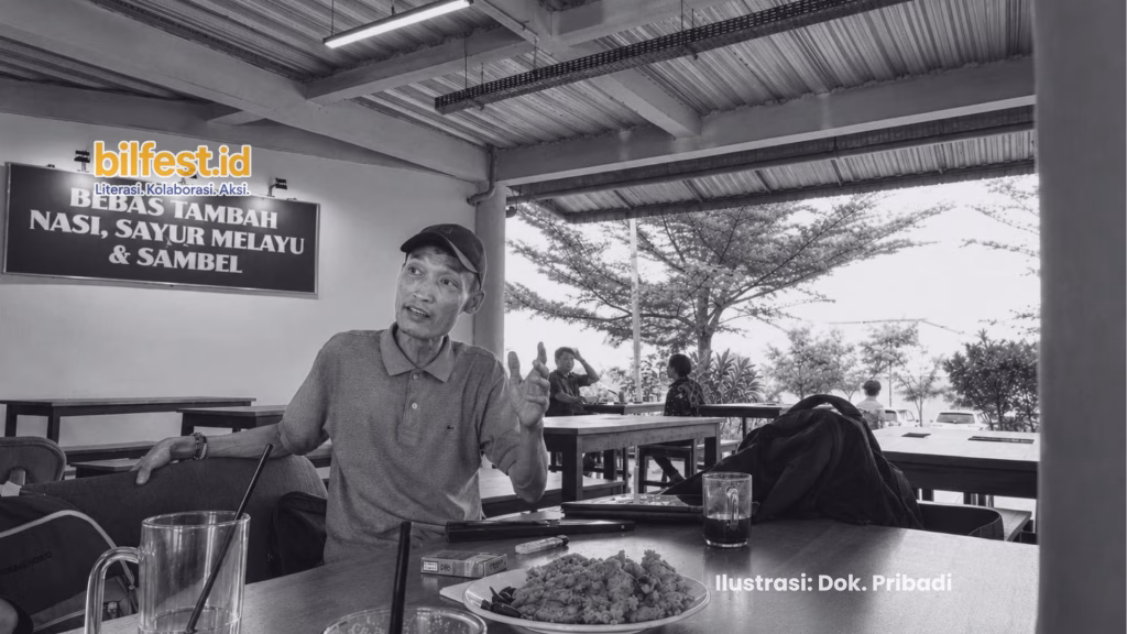Wisnu Suryaning Adji di Hadapan Secangkir Kopi