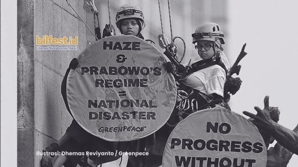Common Goods dari Aktivis Panjat Greenpeace Indonesia